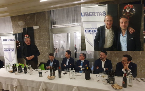Busto, cena di Natale di Libertas con tanta Forza Italia: «La casa ideale per i moderati» Busto, cena di Natale di Libertas con tanta Forza Italia: «La casa ideale per i moderati»