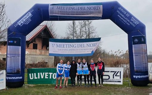 La Canottieri Varese è d'oro al primo Meeting del Nord a Candia