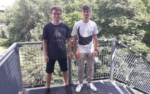 Da sinistra, Alessandro Crespi e Andrea Galliano Da sinistra, Alessandro Crespi e Andrea Galliano