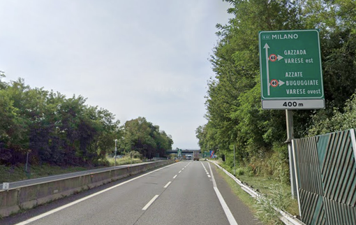 Lavori di pavimentazione in Autolaghi: stasera chiusa la bretella da largo Flaiano a Buguggiate