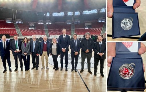 Presentata oggi la moneta celebrativa degli ottant'anni della Pallacanestro Varese