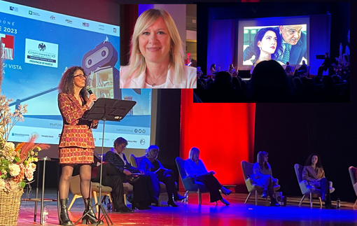 La lettura dei messaggi, una sequenza e Cristina Riganti