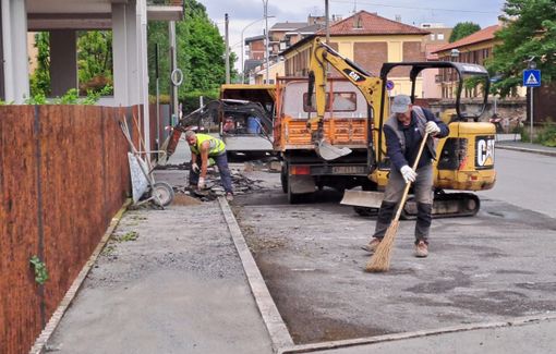 Via Borsano e via Sauro: parte la manutenzione straordinaria dei marciapiedi Via Borsano e via Sauro: parte la manutenzione straordinaria dei marciapiedi