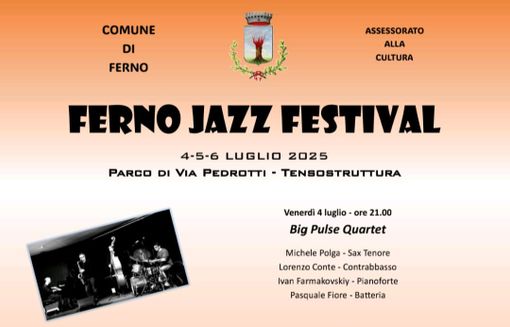 Ferno Jazz Festival: un fine settimana di musica ed emozioni con nomi di fama internazionale