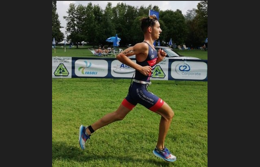 Daniele Castelli, 9 al liceo scientifico e al top nel triathlon