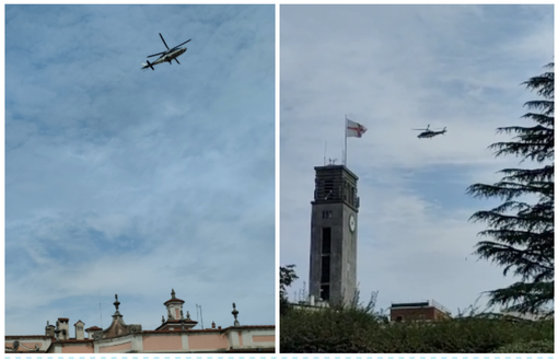 Elicottero dei carabinieri sorvola il centro di Varese per una decina di minuti: è normale attività di ricognizione del territorio Elicottero dei carabinieri sorvola il centro di Varese per una decina di minuti: è normale attività di ricognizione del territorio