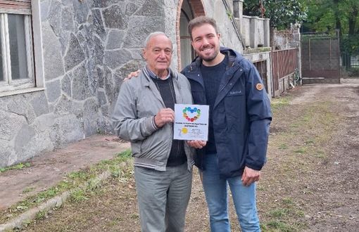 Marcello Crespan, presidente Afpd, e Davide Antognoli Marcello Crespan, presidente Afpd, e Davide Antognoli