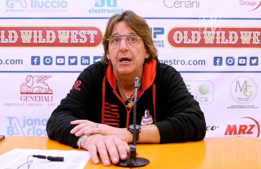 Il presidente Marco Tajana (foto Legnano Basket Knights)