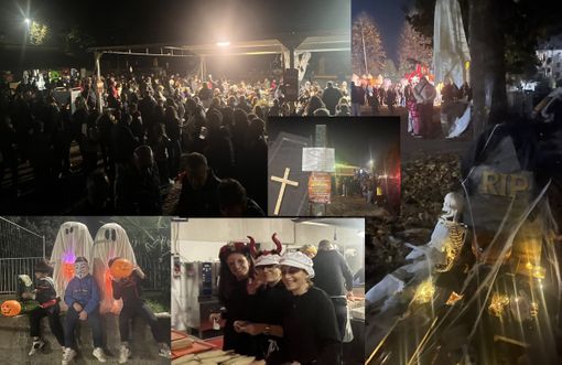 FOTO E VIDEO. Halloween, una folla gioiosa e colorata invade Solbiate: «Com'è bello festeggiare insieme»