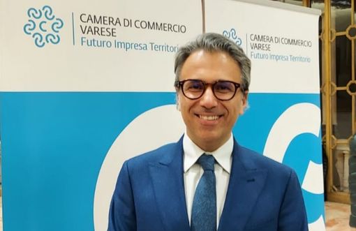Il presidente della Camera di Commercio di Varese Mauro Vitiello