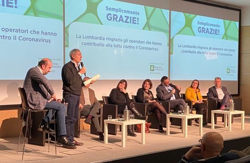 Varese, Bertolaso incontra gli operatori che hanno combattuto la pandemia Varese, Bertolaso incontra gli operatori che hanno combattuto la pandemia