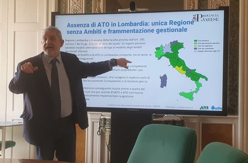 Marco Magrini durante la conferenza stampa