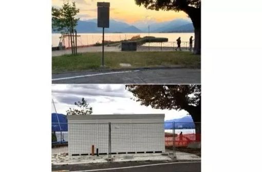 Raccolta firme per il lungolago di Cerro a Laveno: «Togliete quel container» Raccolta firme per il lungolago di Cerro a Laveno: «Togliete quel container»