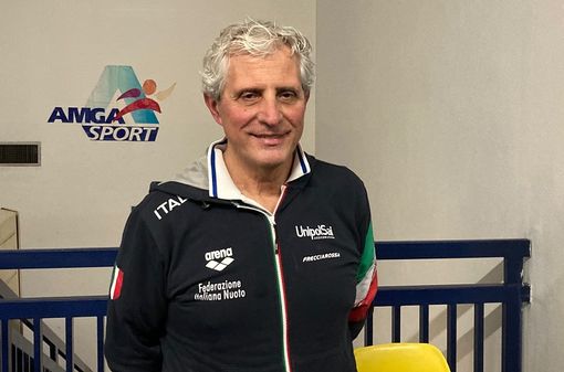 Il CT Cesare Butini. Nella foto sotto, il commissario tecnico con Gianni Leoni, allenatore della bustocca Arianna Castiglioni e non solo Il CT Cesare Butini. Nella foto sotto, il commissario tecnico con Gianni Leoni, allenatore della bustocca Arianna Castiglioni e non solo