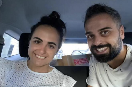 Silvia Moramarco, le cui condizioni stanno migliorando, e il marito Valerio Amodio Giurni, purtroppo deceduto nell'incidente Silvia Moramarco, le cui condizioni stanno migliorando, e il marito Valerio Amodio Giurni, purtroppo deceduto nell'incidente