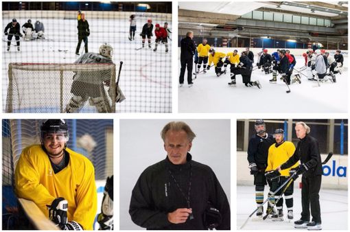 GALLERY. Bentornati Mastini! Le prime foto dei gialloneri al lavoro sul ghiaccio del Forum