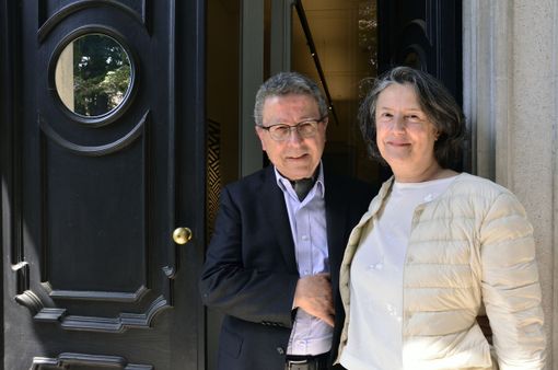 Marcello Morandini con la moglie Maria Teresa Barisi, un vulcano di idee e donna dall’entusiasmo contagioso