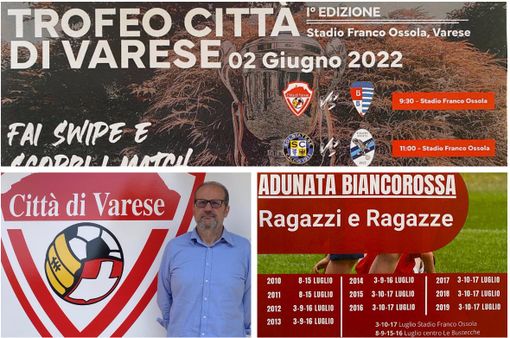 Due tornei, la giornata delle scuole, gli open day: così sboccia il settore giovanile biancorosso. «Puntiamo su chi sogna di indossare la maglia del Varese»