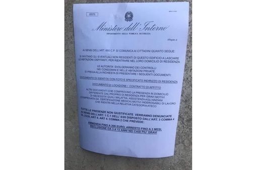 Controlli “porta a porta” da parte delle forze dell’ordine? Occhio alla truffa