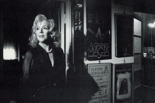 Rosalina Neri ritratta in una foto di Mario Chiodetti