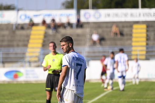 Pedrabissi e la Solbia ieri a bocca asciutta con il Verbano. Mercoledì si va sul campo della capolista Oltrepò (foto Alessandro Umberto Galbiati)