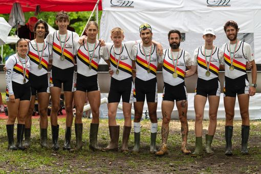 Cinque medaglie per la Canottieri Monate ai Campionati Italiani Assoluti Cinque medaglie per la Canottieri Monate ai Campionati Italiani Assoluti