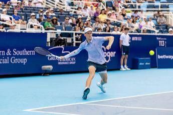 Sinner a Cincinnati con il manicotto: "Non lo utilizzo per moda"