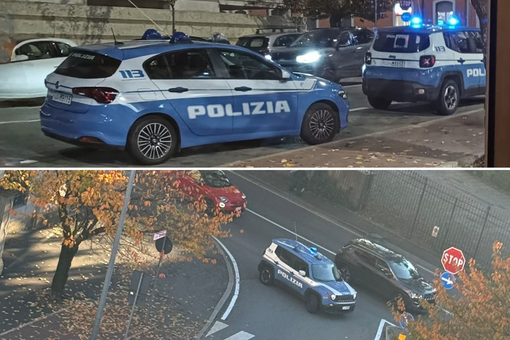 Maxi blitz della Polizia in corso 25 Aprile a Gallarate