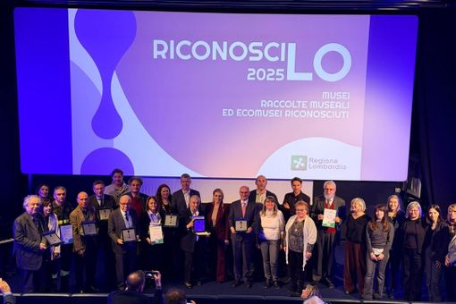 La consegna delle targhe ai nuovi musei