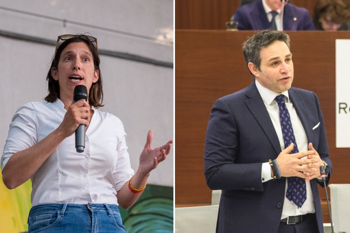 Elly Schlein e Samuele Astuti