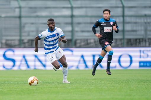 Il derby Pro Patria - Novara lo scorso aprile Il derby Pro Patria - Novara lo scorso aprile