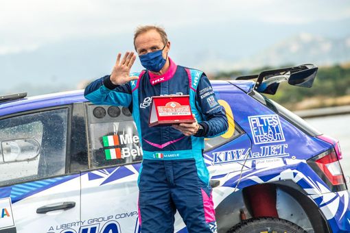 Mauro Miele in azione al Rally di Croazia Mauro Miele in azione al Rally di Croazia