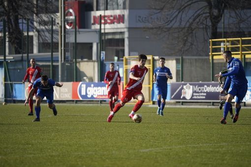 Pareggio a porte inviolate per i tigrotti a Sesto: nella foto di Marco Giussani, Kolaj