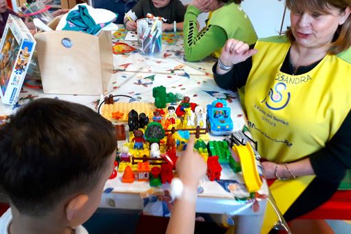 Alice, 8 anni: «Grazie meravigliosi volontari» Alice, 8 anni: «Grazie meravigliosi volontari»