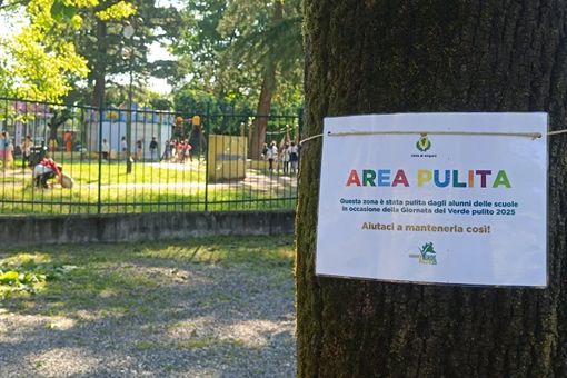 Verde Pulito. Ad Angera gli alunni della scuola primaria educano i "grandi"