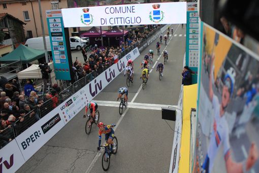 L'arrivo dell'edizione 2025, vinta da Elisa Balsamo