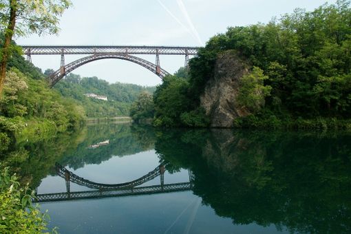 Il Ponte San Michele a Paderno d'Adda (foto dal web)