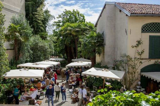 A Morazzone "Tante care cose", il mercato della anticaglie a Casa Macchi