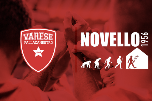Nuovo sponsor silver per la Pallacanestro Varese: è Novello srl