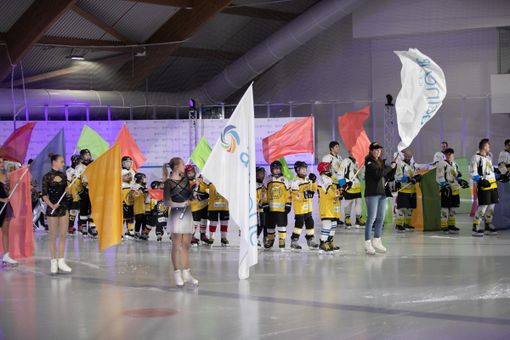 Al palaghiaccio è sempre festa: le immagini delle show davanti a mille persone