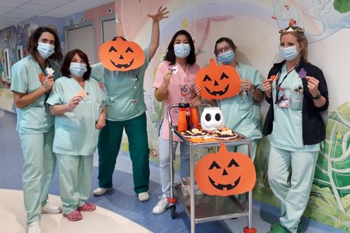 L'emergenza sanitaria non ferma Halloween, il Ponte del Sorriso festeggia nelle Pediatrie degli ospedali del Varesotto