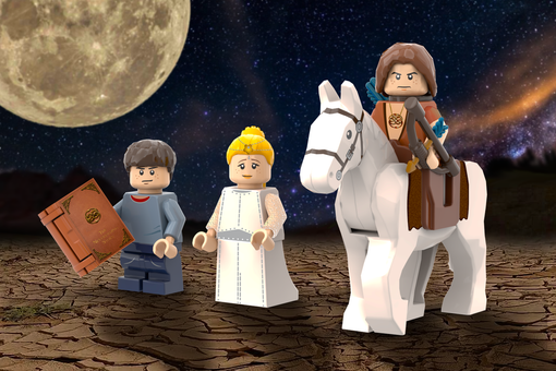 Ispra, i personaggi del film "La Storia Infinita" trasformati in mattoncini Lego Ispra, i personaggi del film "La Storia Infinita" trasformati in mattoncini Lego