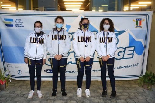 Medaglia d'argento per la Canottieri Luino alla Rowing Winter Challange