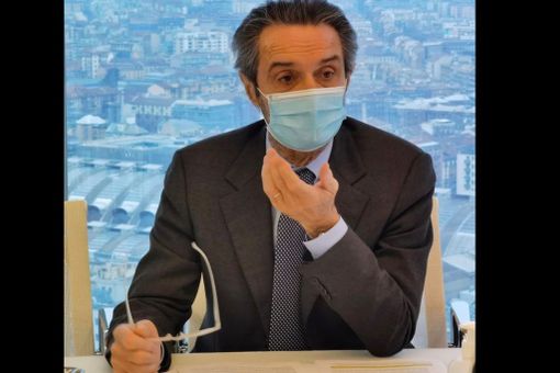 Fontana: «Lombardia da zona gialla, ci auguriamo che Roma ne tenga conto»