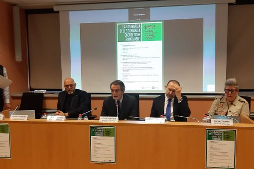 FOTO. Presidente Fontana e assessore Sertori a Utr Varese: «Comunità energetiche rinnovabili opportunità di sviluppo e risparmio»