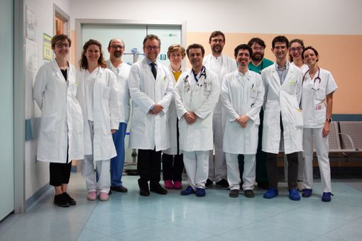 L'equipe di Ematologia varesina L'equipe di Ematologia varesina