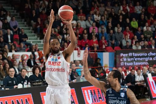 Tomas Woldetensae, protagonista anche la prossima stagione con la maglia della Openjobmetis (foto Fabio Averna)