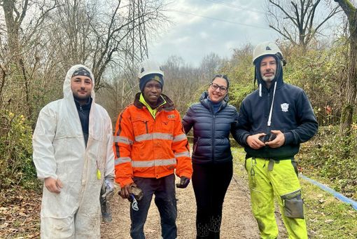 A Ternate si lavora "sotto terra", per risanare il lago
