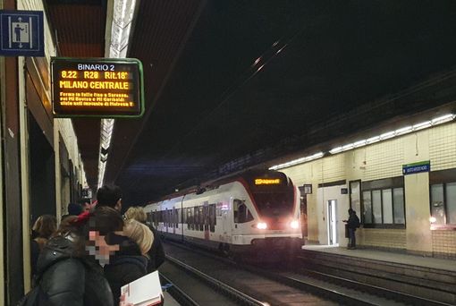In attesa del Malpensa Express a Busto per la Centrale e alcuni avvisi