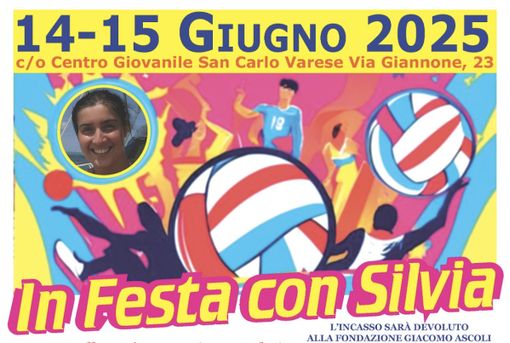Varese è "In festa con Silvia" tra sport, intrattenimento per tutta la famiglia e solidarietà